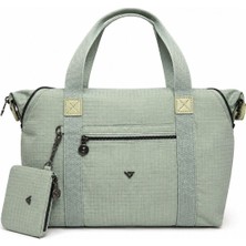 Zerva Queen Kadın Omuz ve El Çantası Günlük Kullanım Mini Pouch Aksesuarlı