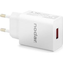 Dorasan USB Hızlı Şarj Adaptörü 12W 2.4A - Beyaz