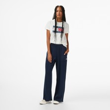 Tommy Hilfiger Script Straing Pique Kadın Mavi Eşofman Altı