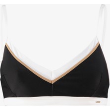 Boss Codes Üçgen Kadın Siyah Bikini Üstü