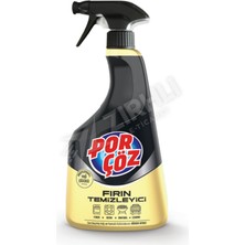 Porçöz 750 ml Fırın Temizleyici Sprey Yağ Çözme Özelliği ile Güçlü Temizlik