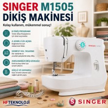 Singer M1505 Dikiş Makinesi + Singer Dikiş Iğnesi ve Makine Yağı Hediye