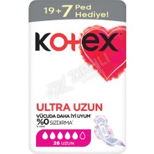 4 Adet Kotex Ultra Dev Eko Uzun 26'lı