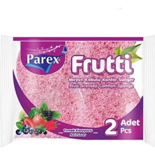 4 Adet Parex Frutti Kokulu Konfor Sünger 2 Li