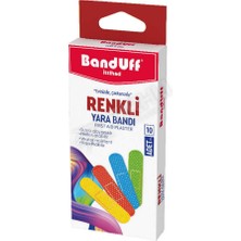 4 Adet Banduff Yara Bandı Renkli 10'lu