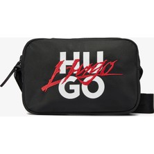 Hugo Handwritten2.0 Ew C Erkek Siyah Omuz Çantası
