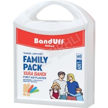 5 Adet Banduff Yara Bandı Aile Seti 60'lı
