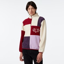 Huf Remix Quarter Zip Fleece Erkek Lila Ceket
