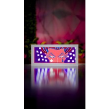Hunter x Hunter Hisoka - LED Işık Kutusu (Uzaktan Kumandalı, Renk Değiştiren, USB Güçlü)