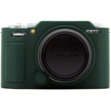 Mettzchrom Fujifilm Xm5 Kaymaz Doku Tasarımı Silikon Kılıfı Fujifilm X-M5 Kamera Sadece Koruyucu Kılıf