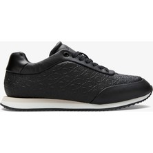 Calvin Klein Runner Lace Up Mono Kadın Siyah Sneaker
