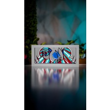 Jade Produck Lugia LED Işık Kutusu – 21X10 cm Pokémon Temalı Rgb Dekoratif Gece Lambası