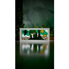 Jade Produck Boba Fett - LED Işık Kutusu