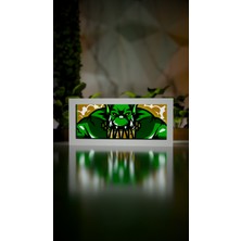 Jade Produck Ork Savaşçısı LED Işık Kutusu 💚⚔️
