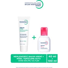 Bioderma Nemlendirici ve H2O Micellar Makyaj Temizleme Suyu 2'li Set