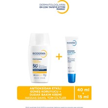 Photoderm Xdefense Antioksidan Etkili Güneş Koruyucu & Atoderm Dudak Bakım Kremi