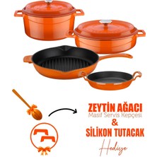 Lava Döküm Çeyiz Seti - Mutfakta Uzun Yıllar Güvenle Kullanım