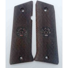 Yücel Av Bayii 9 mm Llama (Büyük Lama) Ahşap Tabanca Kabze Aksesuarı
