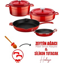 Lava Döküm Çeyiz Seti - Mutfakta Uzun Yıllar Güvenle Kullanım