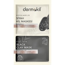 2 Adet Dermokil Soyulabilir Siyah Maske (2x7,5 ml )