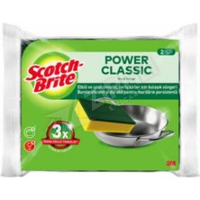 3 Adet Scotch Brite Klasik Bulaşık Süngeri 2'li