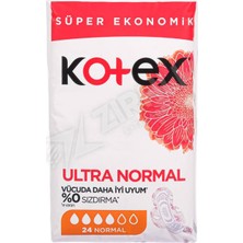 4 Adet Kotex Ultra Quadro Normal 24LÜ (134 Gr)