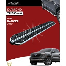 Ankatech Ford Ranger 4 Diamond Krom Yan Basamak 203 cm 2023 Üzeri