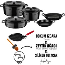 Lava Döküm Çeyiz Seti - Sağlıklı ve Uzun Ömürlü Mutfak Seti