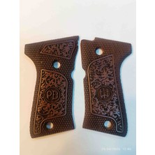 Yücel Av Bayii Pb Beretta F92 Compact Ahşap Tabanca Kabze Aksesuarı
