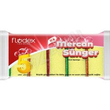 Flodex Mercan Sünger 5'li