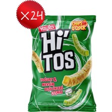 Yayla Hi\'tos Yoğurt ve Mevsim Yeşillikleri Çeşnili Patates Çerezi 100 G X24