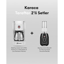 Karaca Beşiktaş Taraftar Seti - Filtre Kahve Makinesi - Smoohtie Blender
