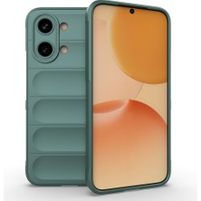 Ceponya Poco X8 Pro Max Kılıf Esnek Tpu Oyuklu Arka Yüzey Tasarımlı Etnik Silikon Kapak