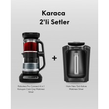 Karaca 2'li Set (Robotea + Neo) - Silver