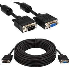 Zemheri Narita HD15P Erkek/dişi 15 Pin 30 Metre VGA Görüntü Uzatma Kablosu