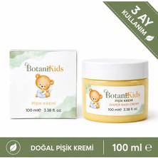 Botanikids Doğal Pişik Kremi 100 ml - Bariyer Koruyucu Balmumlu Yoğun Formül