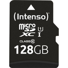 Intenso 128GB Microsd Card Uhs-I 64GB Sdxc Performance Class 10, U1  (90MB/S 'a Kadar Veri Transfer Hızı)