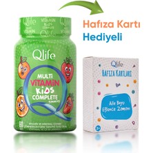 Qlife Multivitamin Kids Complete Gummies 60 Çiğnenebilir Tablet