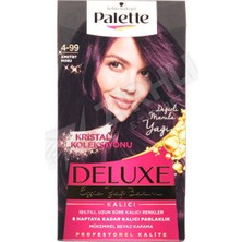 5 Adet Palette Saç Boyası 4.99 Patlıcan Moru