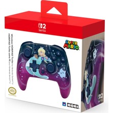 Nintendo Switch 2 Horipad Turbo Kablosuz Oyun Kolu Rosalina Universe Pro Controller