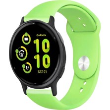 Tagomoon Garmin Vivoactive 5 ile Uyumlu Kordon Yumuşak Dokulu Esnek Jel Silikon Kayış