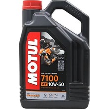 Motul 7100 10W50 %100 Sentetik Motosiklet Motor Yağı 4 Litre - 0781387029449