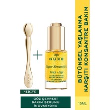 Nuxe Yaşlanma Karşıtı Göz Çevresi Super Serum 15 ml - Göz Çevresi Masaj Aleti Hediye