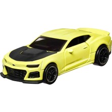 1:43 Hot Wheels Diecast Çek ve Bırak Araba HPR70 - HWH46 2022 Camaro Zl1