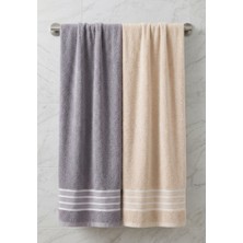 Asev Tekstil 2lı 70X140 Banyo Havlusu
