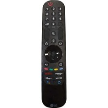 Kumandacenter Lg Smart Tv AN-MR21 22 23 24GA/GN Için Sesli Sihirli Uzaktan Kumanda Orjinal Ürün (MR25 Için Uygun Değildir)