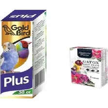 Zonaks Plus 50 cc Kafes Kuşları Için Multivitamin Plus Damla + Nature Plan Premium Gatox Grit Plus Mineral Tablet Gaga Taşı