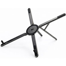 Hexsıum Alüminyum Katlanabilir Laptop Standı Ayarlanabilir Notebook Tablet Yükseltici 10-17.3 Inç Uyumlu