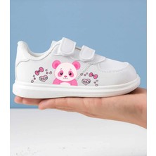 ALCdesing Tonton  Pandacık  Cutee Baskılı Kız Çocuk Spor Ayakkabı ve Sneakers