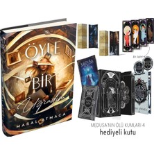 Ephesus Yayınları Öyle Bir Uğradım 1 Ciltli ve Medusa'nın Ölü Kumları 4 Kutulu Yan Boyamalı (Maral Atmaca) 2li Set